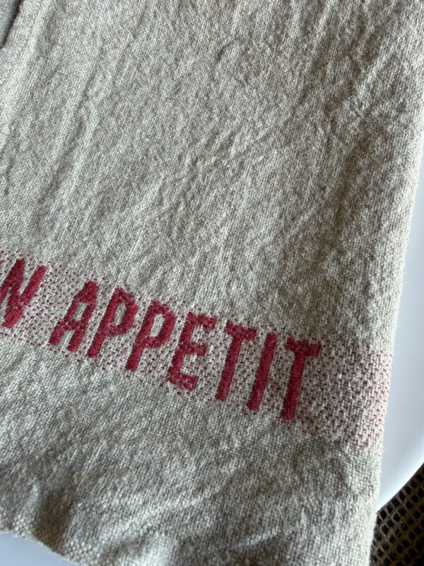 Linen Napkins - Bon Appetit Rouge