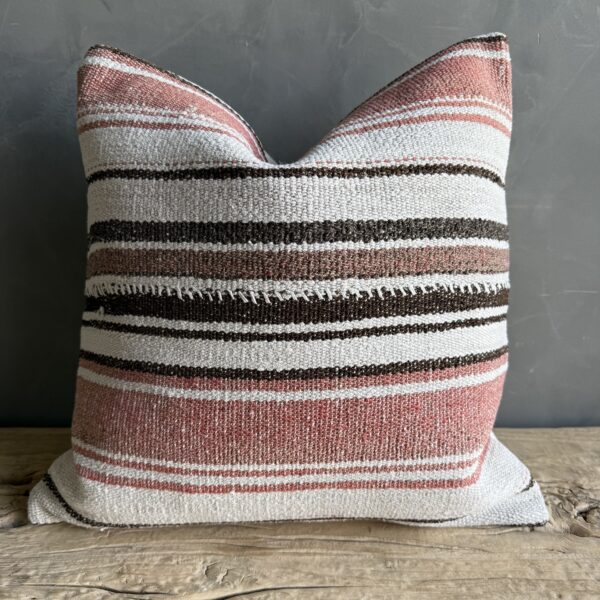 Vintage Rug Pillow - D
