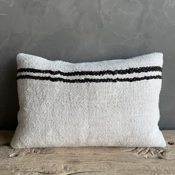 Vintage Rug Pillow - O
