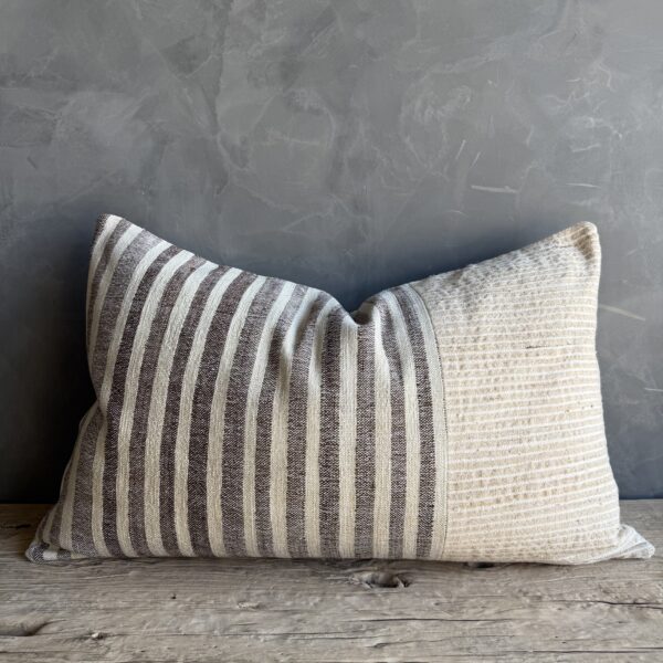 Vintage Turkish Rug Pillow - A