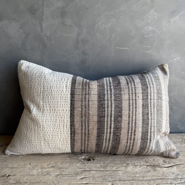 Vintage Turkish Rug Pillow - E