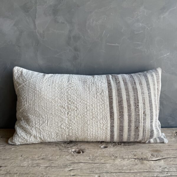 Vintage Turkish Rug Pillow - G