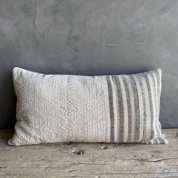 Vintage Turkish Rug Pillow - G