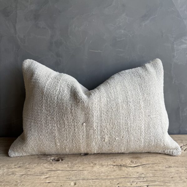 Vintage Turkish Rug Pillow - L