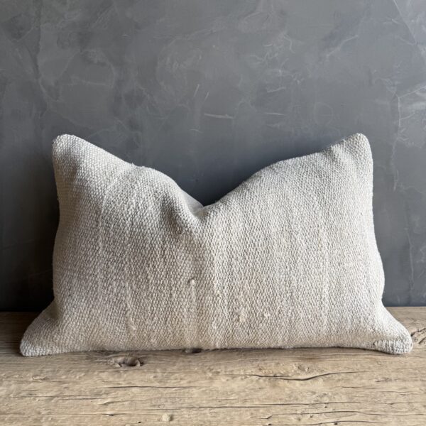 Vintage Turkish Rug Pillow - L