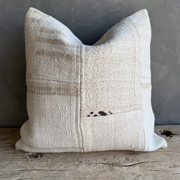 Vintage Turkish Rug Pillow - V