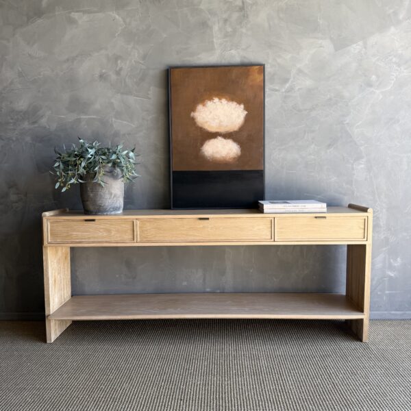 Ayer Console - White Oak
