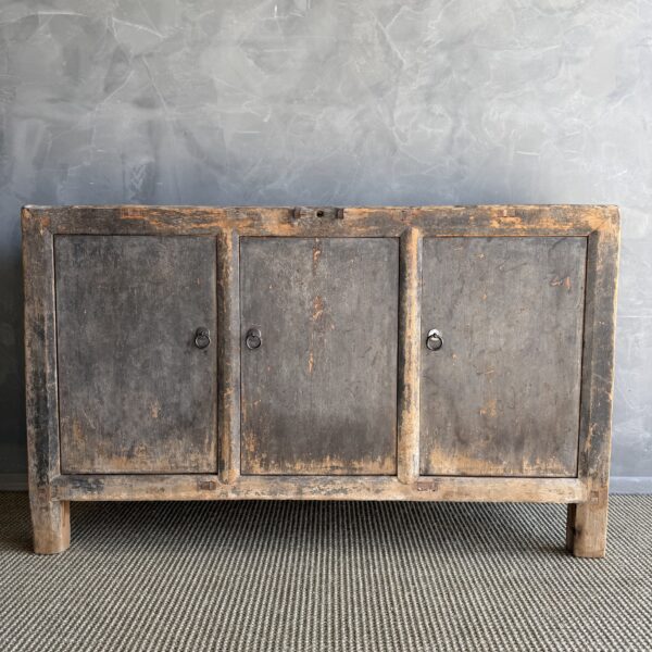x-{SOLD}-x Vintage Elm Console - 52"