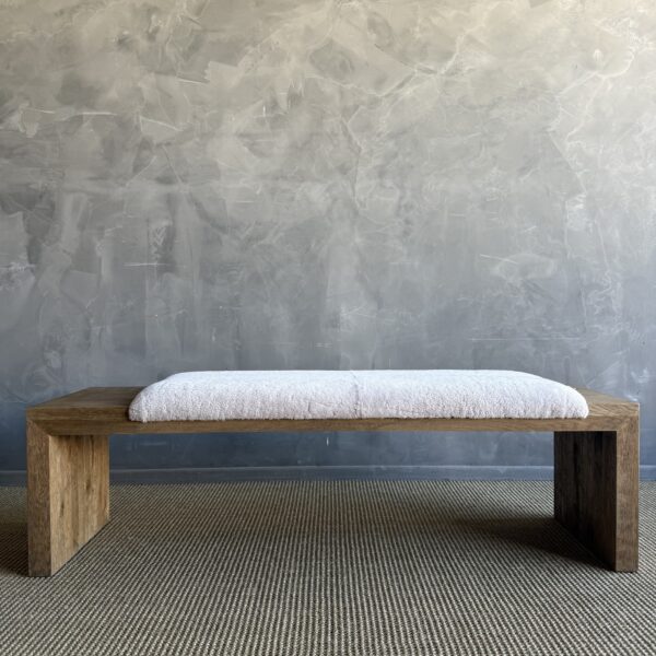 Casi Montana Brown Bench 58" - Off Center