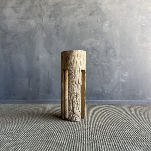 Kona Stump Elm Wood Side Table #E79