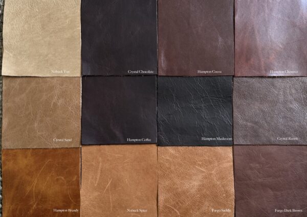 Leather Crystal Chocolate
