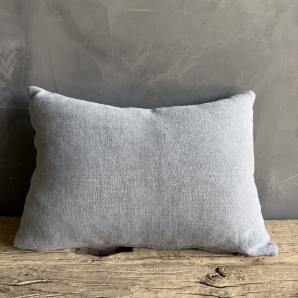 Stone Washed Linen Lumbar Pillow