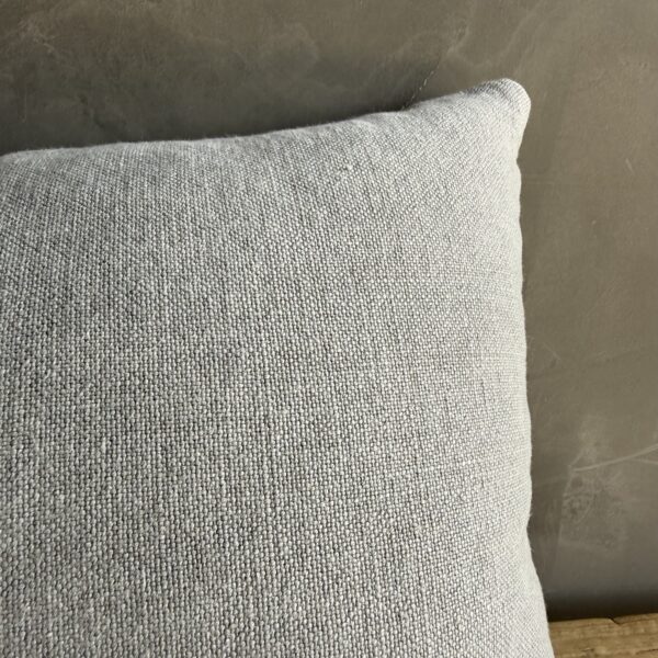 Stone Washed Linen Lumbar Pillow