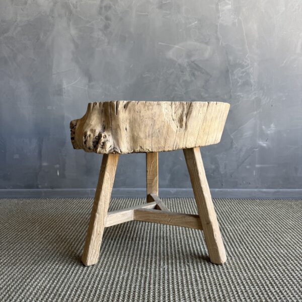 Vintage Chop Block Table