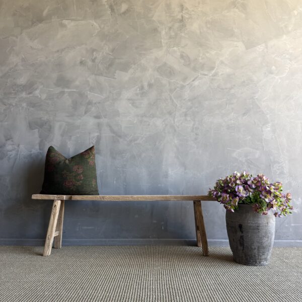 Elm Wood Skinny Bench #B92