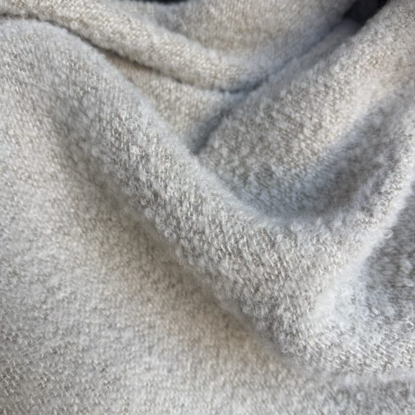 Belgium Linen & Wool Throw - Cream