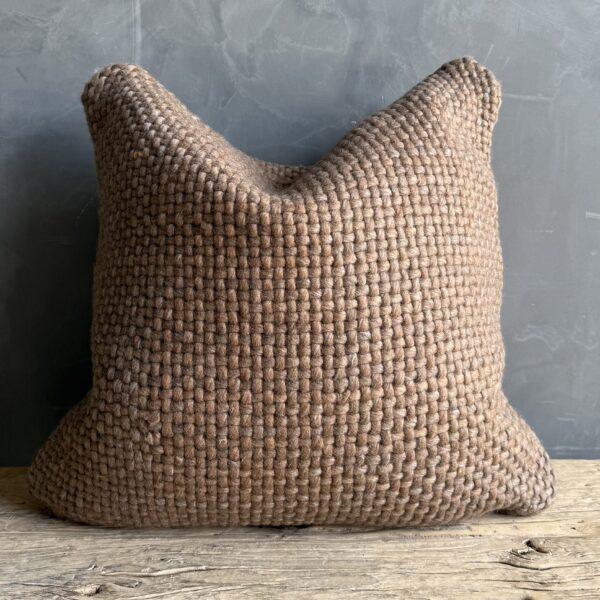 Amari Wool Pillow - Havane