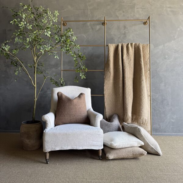 Amari Wool Pillow - Havane