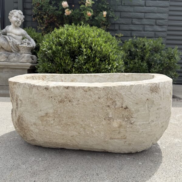 Antique Limestone Trough 5926B 28.5"