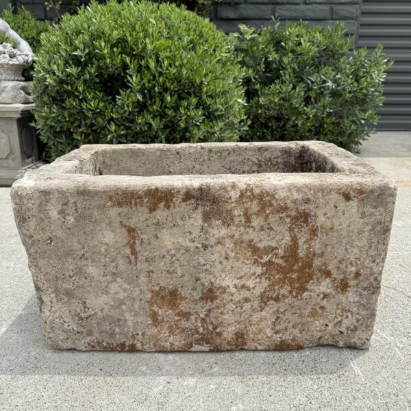 Antique Limestone Trough 51626F 25.5"W