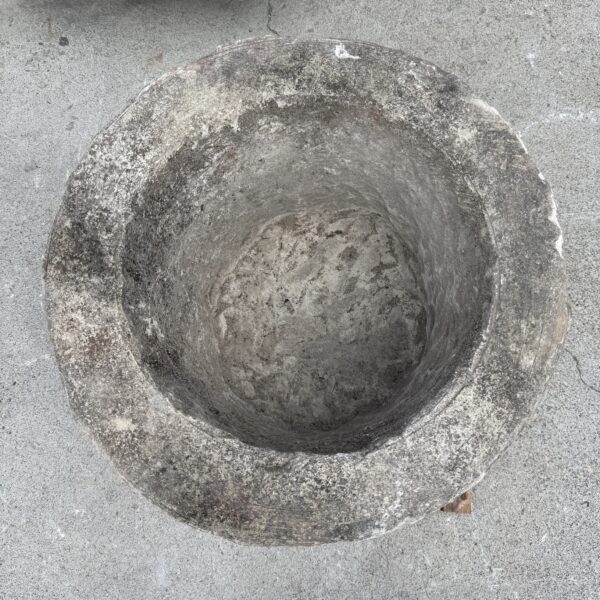 Antique Limestone Trough 51626J 24"Dia