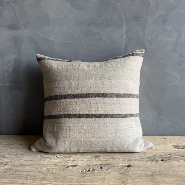 Vintage Turkish Fabric Pillow #41626B