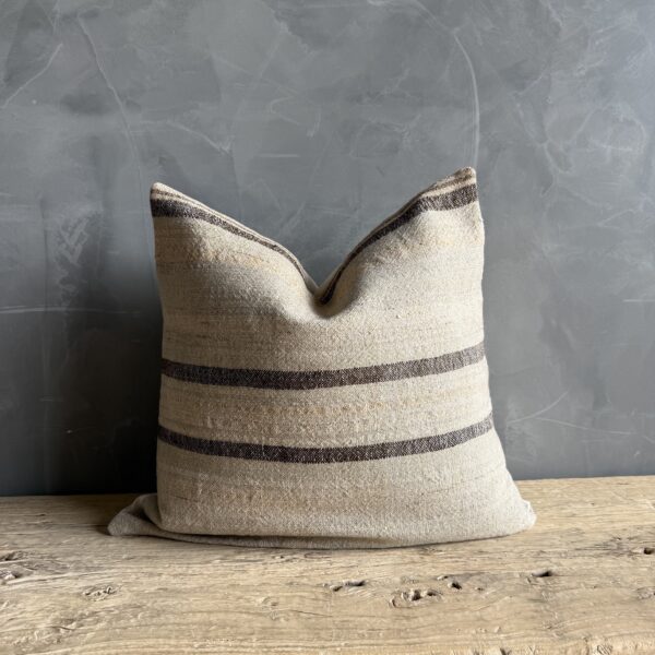 Vintage Turkish Fabric Pillow #41626B