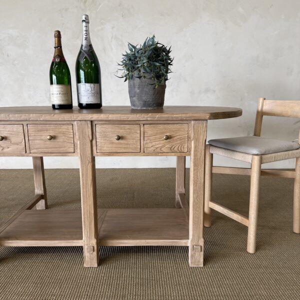 Laguna Elm Wood Island - Large