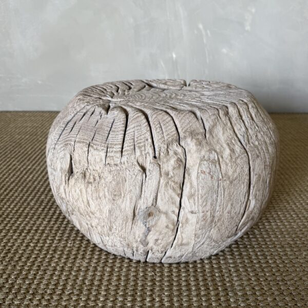 Vintage Elm Table Stump 52926-D