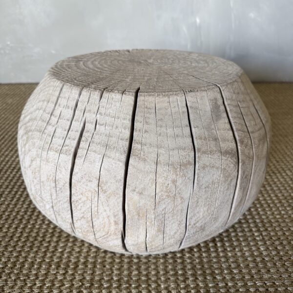 Vintage Elm Table Stump 52926-A