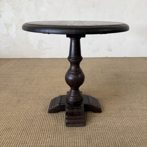 Morgan Table - Walnut Finish 25.5"D
