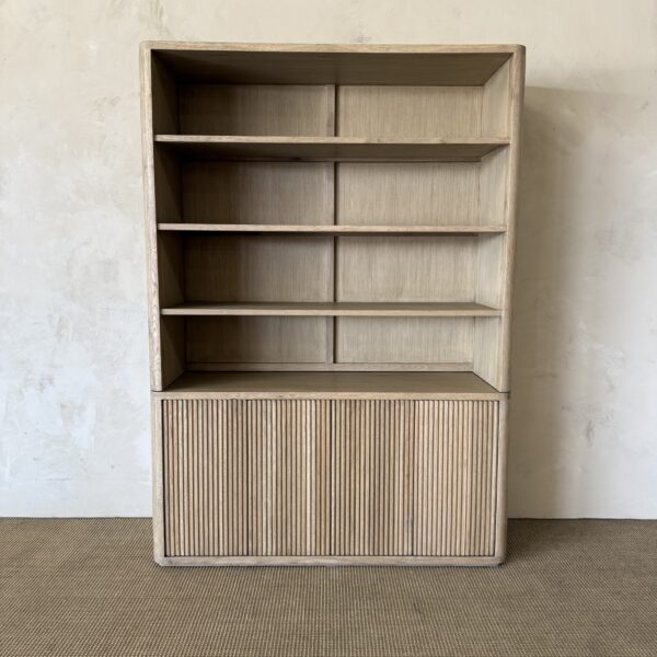 Reed Oak Bookcase - Natural