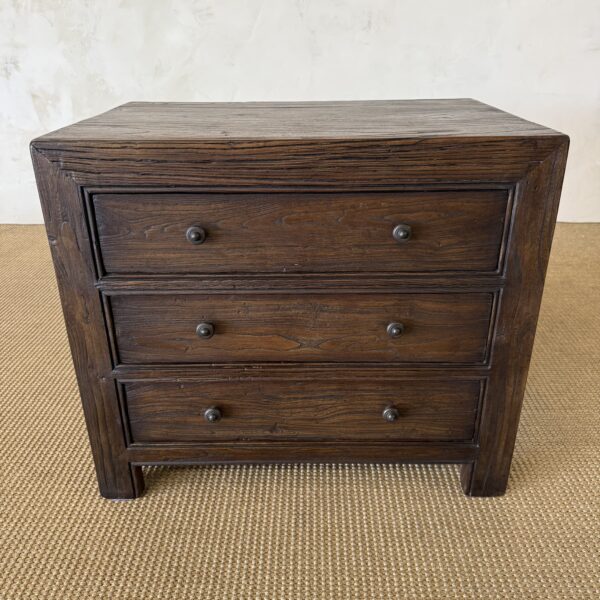 Ollie II Nightstand - Walnut Finish