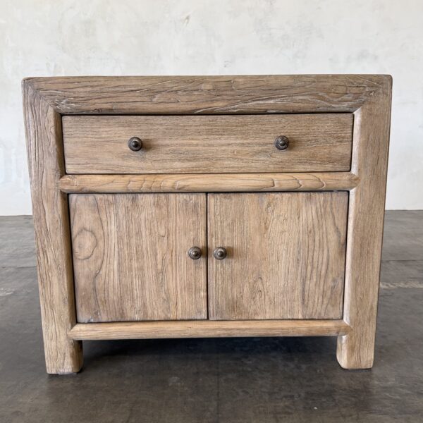 Jacob II Nightstand - Dark Natural