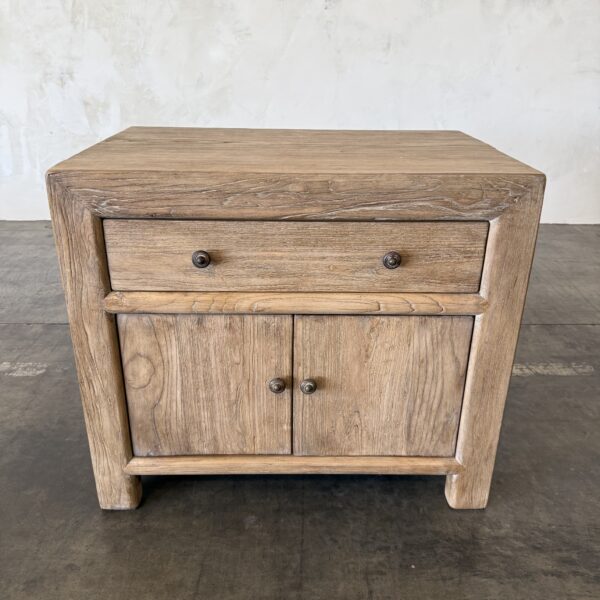 Jacob II Nightstand - Dark Natural