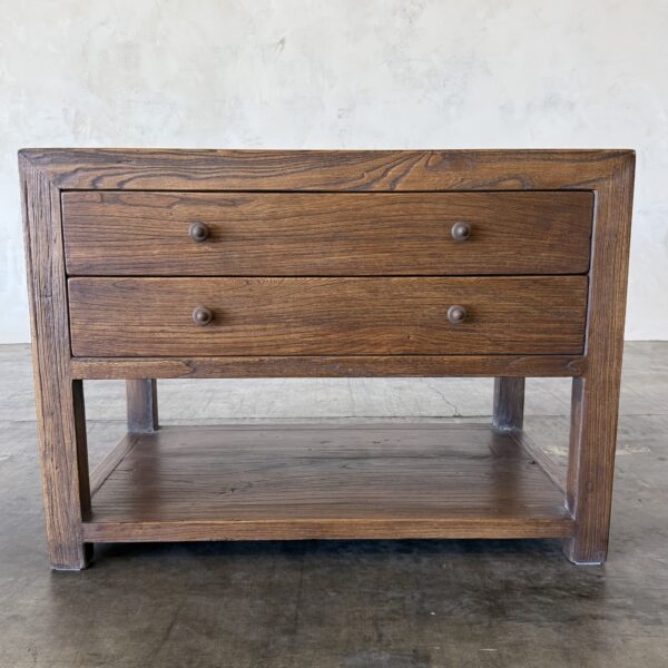 Nathalie II Nightstand 36" - Chestnut