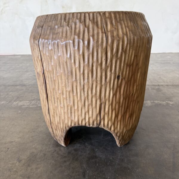 Reclaimed Walnut Side Table or Stump