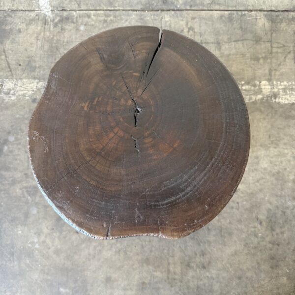 Vintage Reclaimed Walnut Side Table