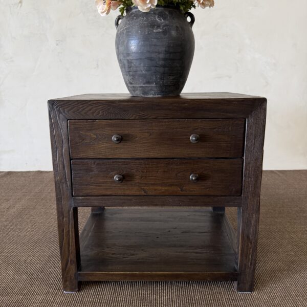 Nathalie II Nightstand 26″ – Walnut