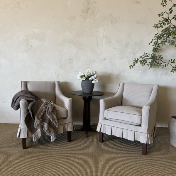Anette Slip Cover Club Chair