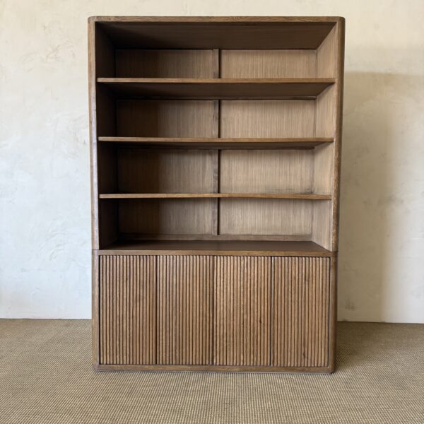 Reed Oak Bookcase