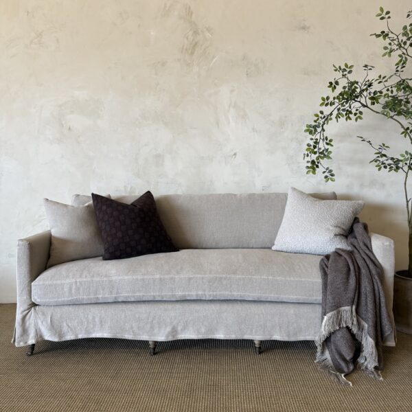 Rudin Slipcovered Sofa - Flax