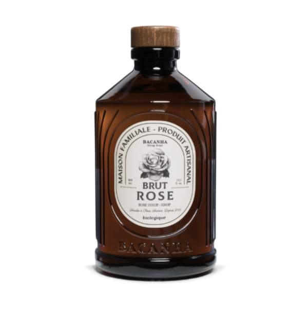 Bacanha Organic Rose Syrup 13.5oz