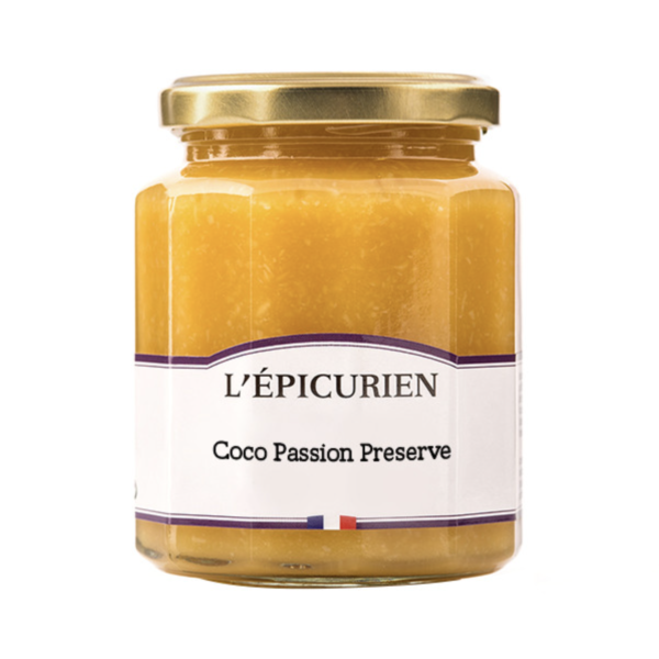 L'epicurien Coco-Passion Fruit Jam 11.3oz