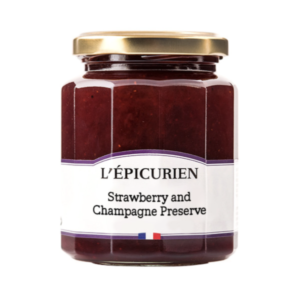 L'epicurien Champagne & Strawberry Jam 11.3oz