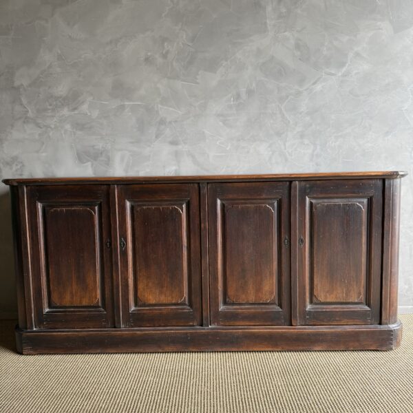 Bistro IV Cabinet - Distressed Walnut