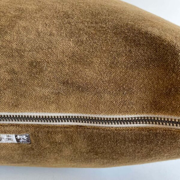 Vintage Velvet Accent Pillow - Havane