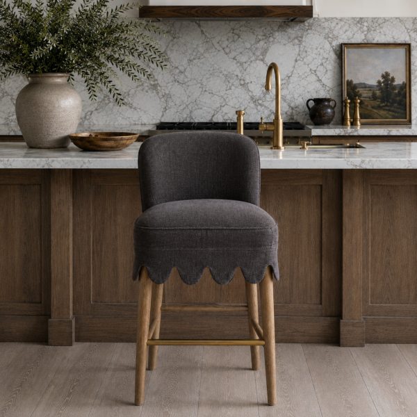 Kate Counter Stool -Cafe Noir