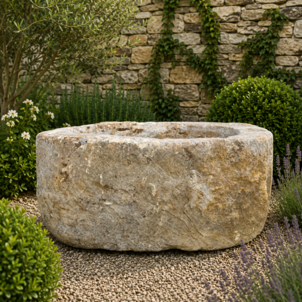 Antique Limestone Trough 51326A 31"W
