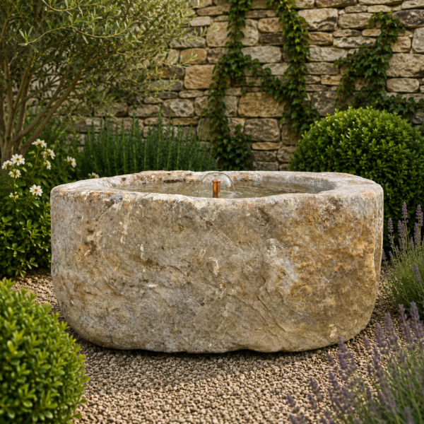Antique Limestone Trough 51326A 31"W